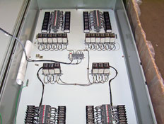Aura Systems Custom Electrical Panel to Customer Specifications 