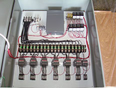 Aura Systems Electrical Lighting Panel for Stadium