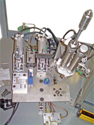 Aura Systems | Door Handle Assembly Machine Detail