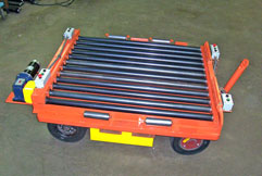 Aura Systems | Towed Dolly, Wheels Turn Alterator, Charges DC System, Powers Rollers 
