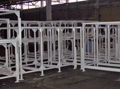 Aura Systems | Weldments Ready for Assembly 
